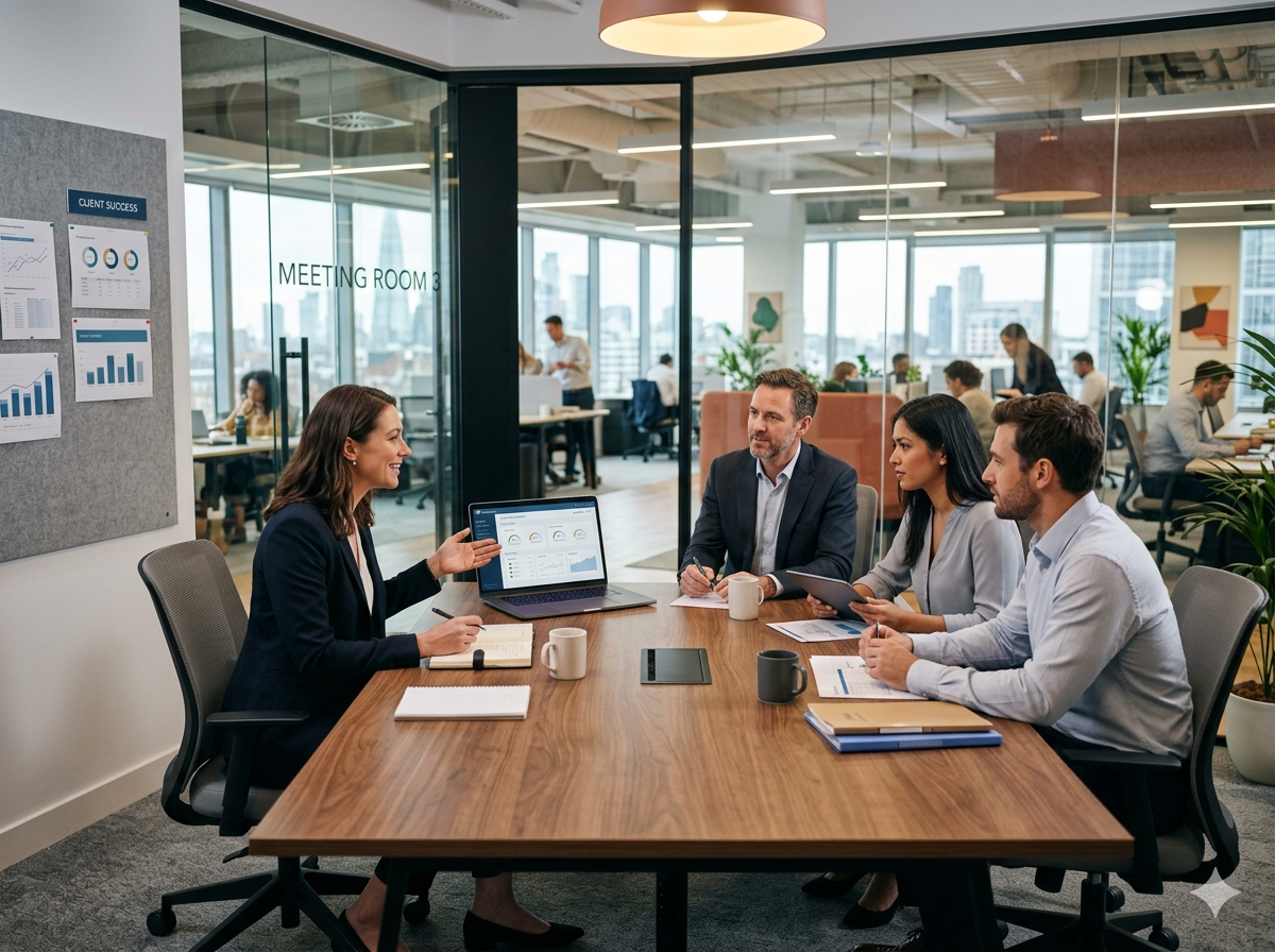 Business team meeting